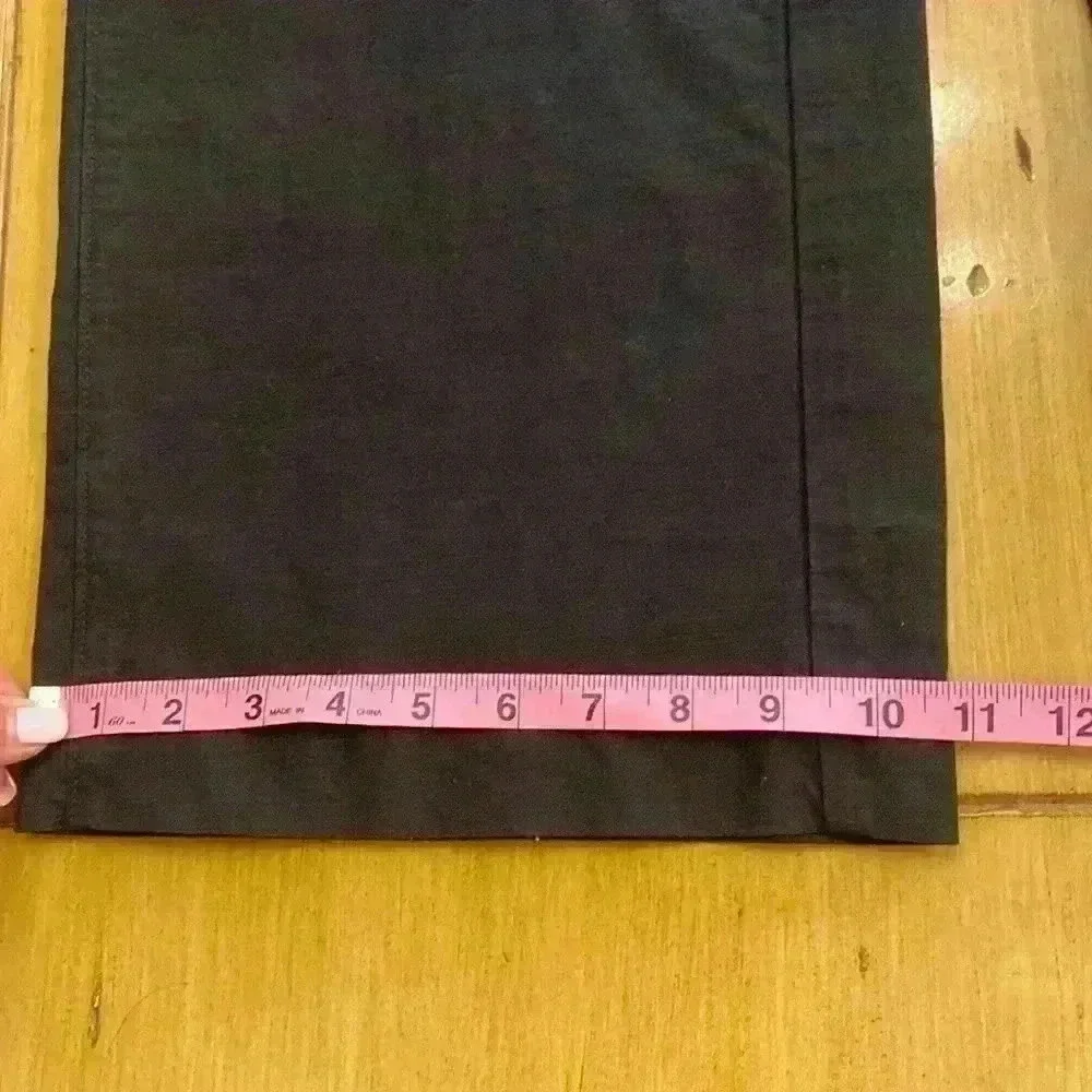 Everlane Women's Jumpsuit Fatigue Sleeveless Black Cotton Pockets size 4